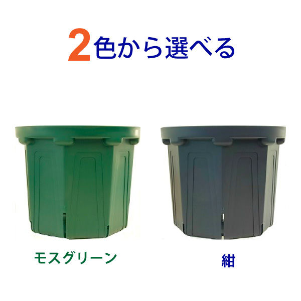 楽天市場】8号スリット鉢（ロングタイプ） 直径24cm CSM-240L 2色から