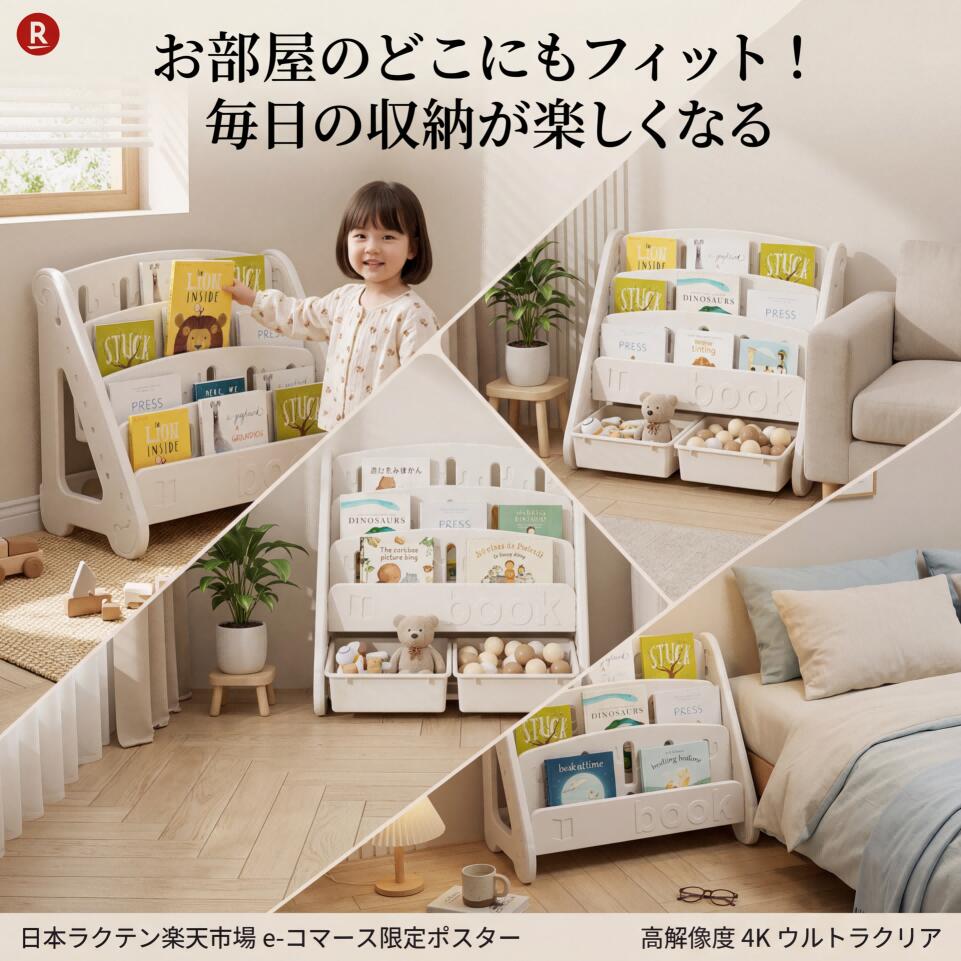 キッズ用ピクチュアブック遊び道具納める仕合わせ 分かりやすい今めかしい 安全性のある原料品 倒れにくい 精神的な統合飾り気の無い 多色相応う 子供部屋 リビング 2 歳から 10 歳まで相応う 貨物輸送無料