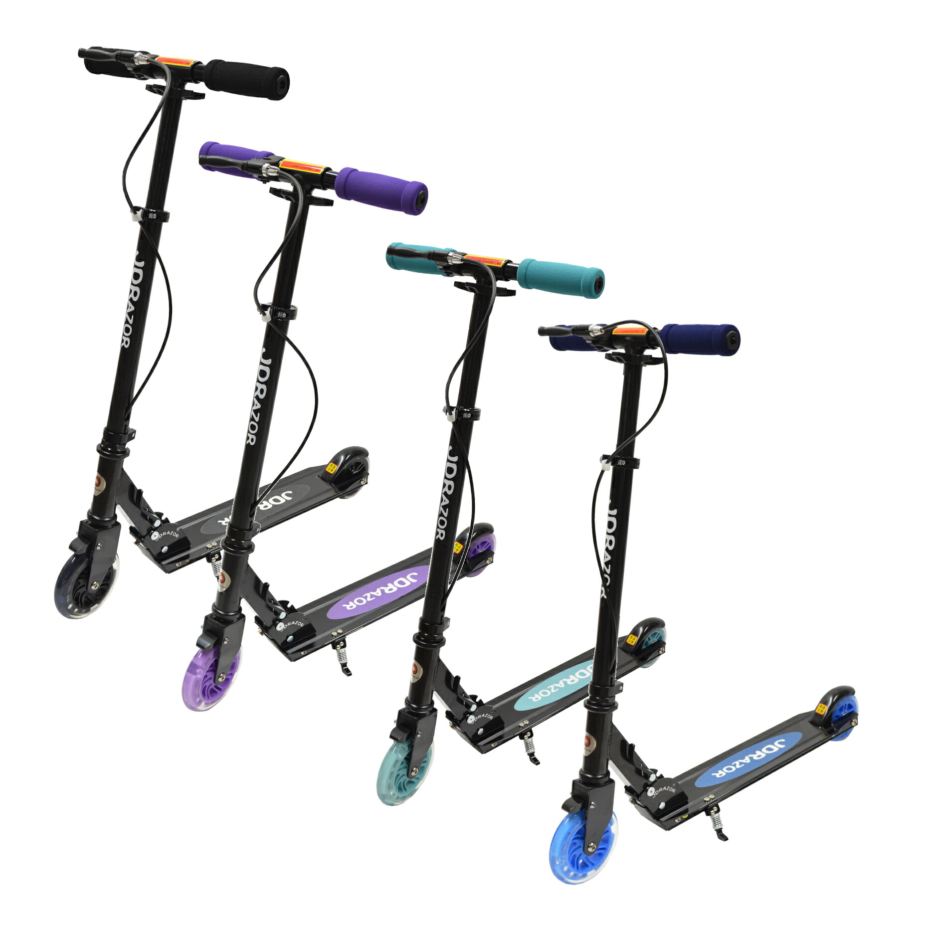 【楽天市場】【ﾎﾟｲﾝﾄ10倍】JD RAZOR MS-205RB−St キックスケーター キックボード JDRAZOR キックスクーター ...