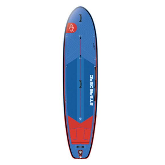 【送料無料】2025 INFLATABLE SUP iGO DELUXE (ROLL) (11.2FT 12.0FT) デラックス シングルチャンバー スターボード SUP インフレータブル パドルボード サップ クルージング オールラウンド