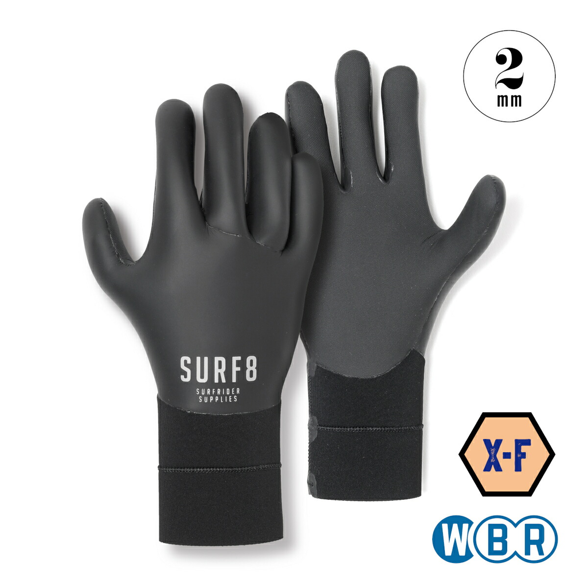 楽天市場】SURF8 サーフエイト スムースラバーグローブ 2mm 24