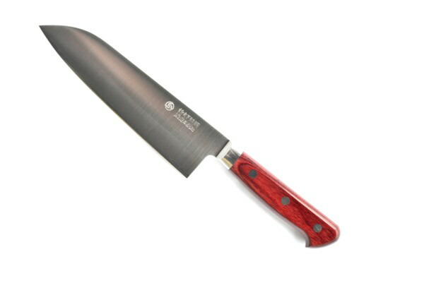 楽天市場】[メディア掲載] 高村刃物 鍔付スーパーゴールド 牛刀 180mm