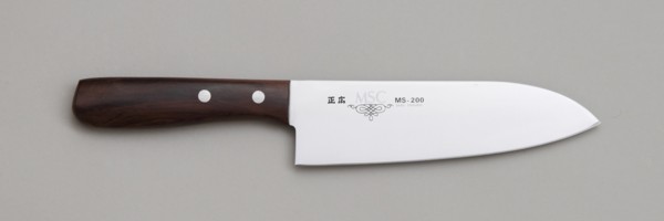楽天市場】【日本製】 和忠作 鋼割込 三徳包丁（ツバなし）160mm