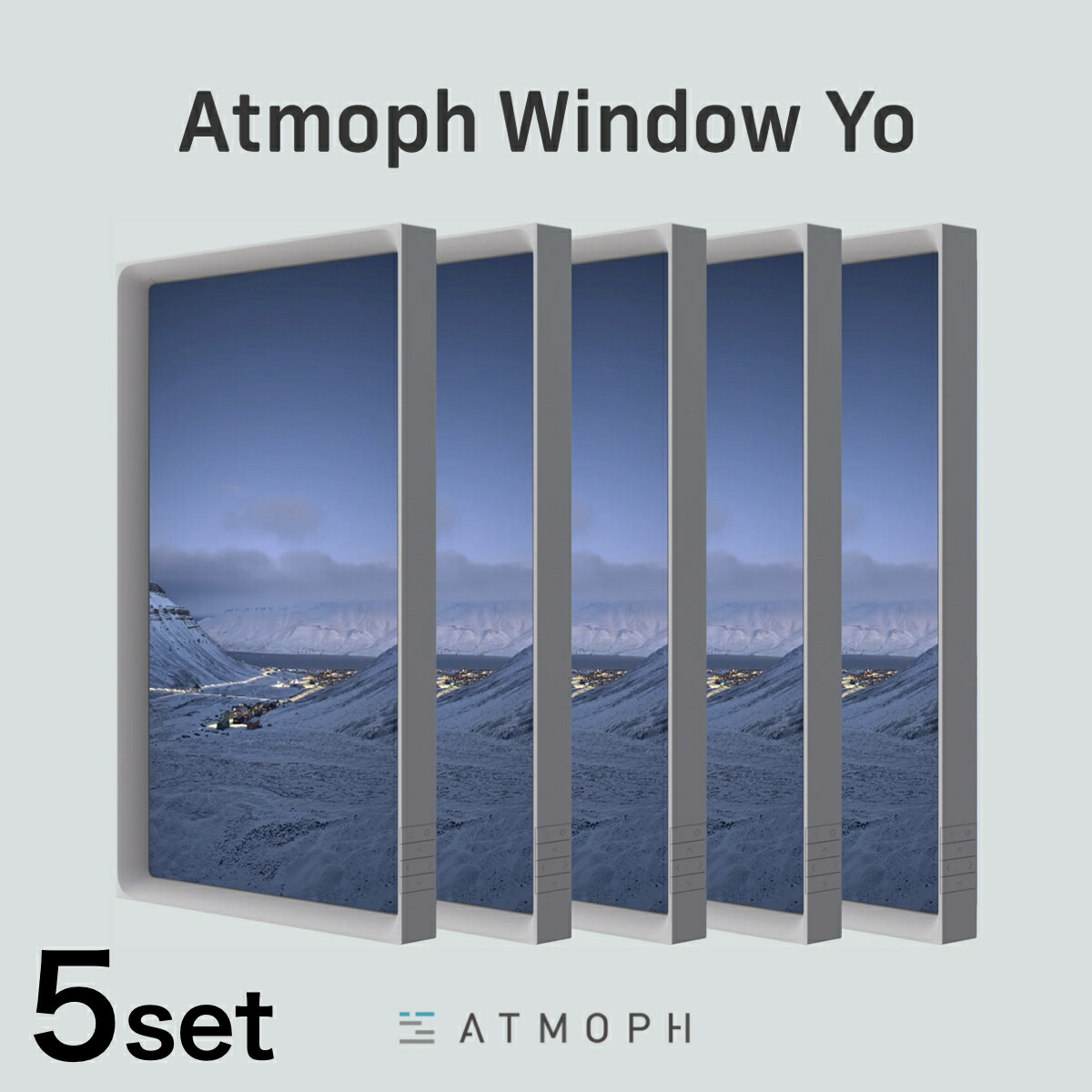 アトモフウィンドウ 初代 本体の大きさは？ – Atmoph