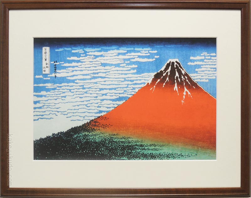 「黎明の富士」　北山達也　精進湖畔より　油彩画　絵画　日本画 風景画　額装 Yahoo!オークション - 真作保証 北山達哉 大作油彩「黎明の富士」画 80