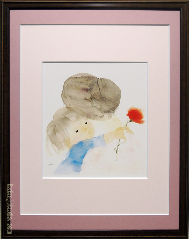 楽天市場】いわさきちひろ・赤ちゃんのくるひ(アート・複製画