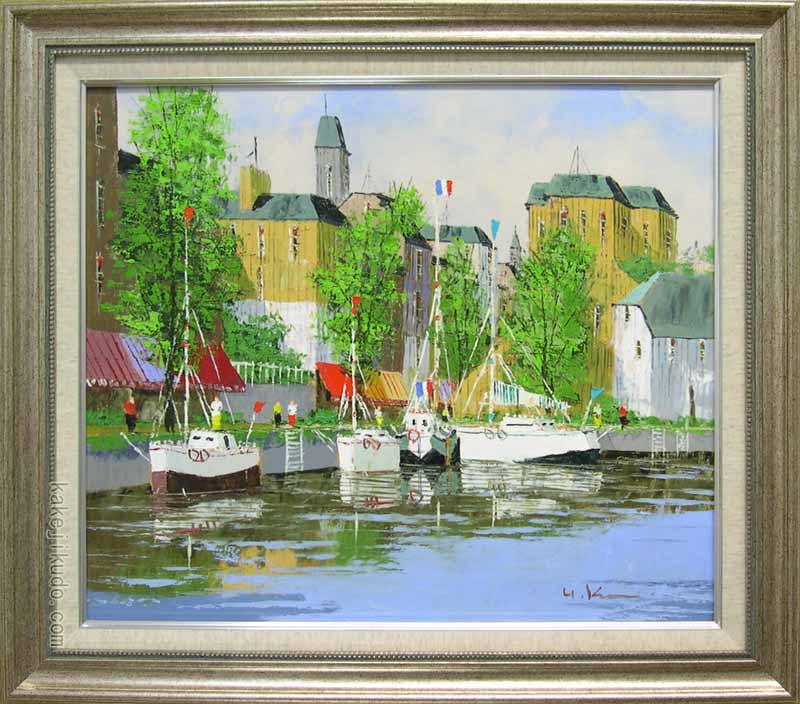 楽天市場】絵画 油絵 サン・マーロ（フランス） F20号 （黒沢久） 送料