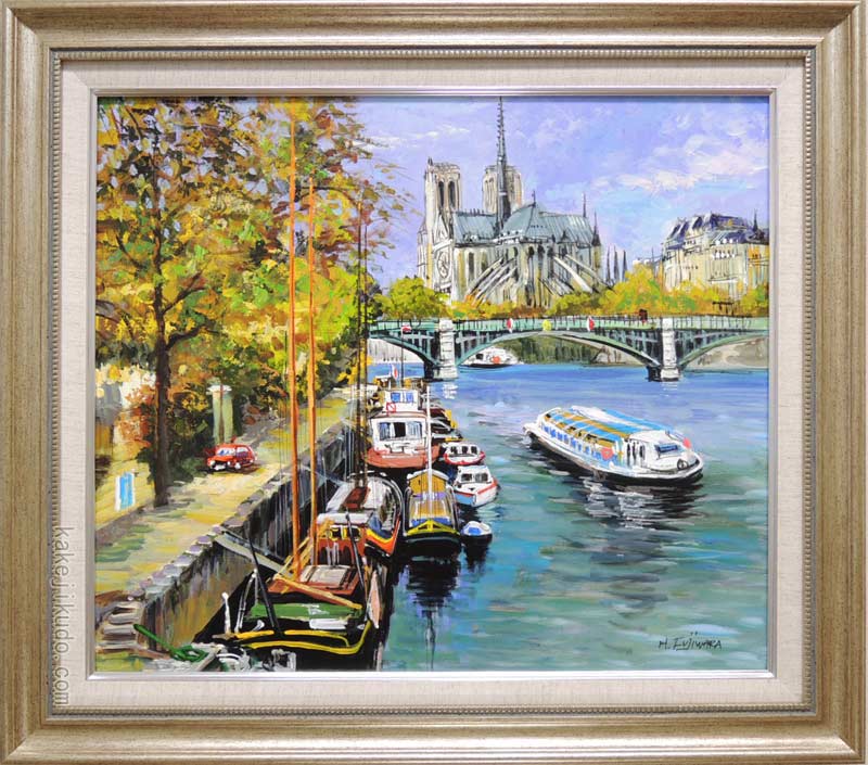 黒沢久　バリの並木路　油絵 黒沢久 バリの並木路 油絵 黒沢久 バリの並木路 油絵 黒沢久