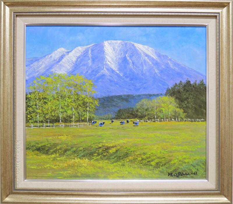 楽天市場】絵画 渡辺祐一郎 油絵・油彩画 『風景』 山 風景