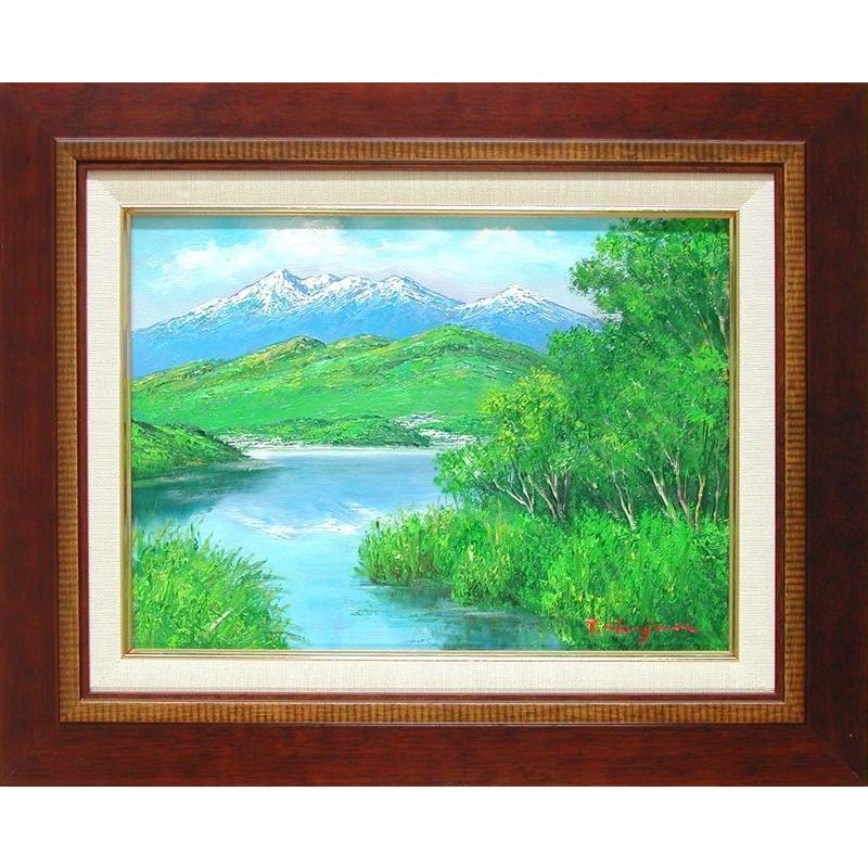 「木曽駒ヶ岳」F6 油絵 油彩画 絵画 アート 風景画 楽天市場】絵画 油絵 木曽 駒ヶ岳 （岡島哲夫） 送料無料 【海