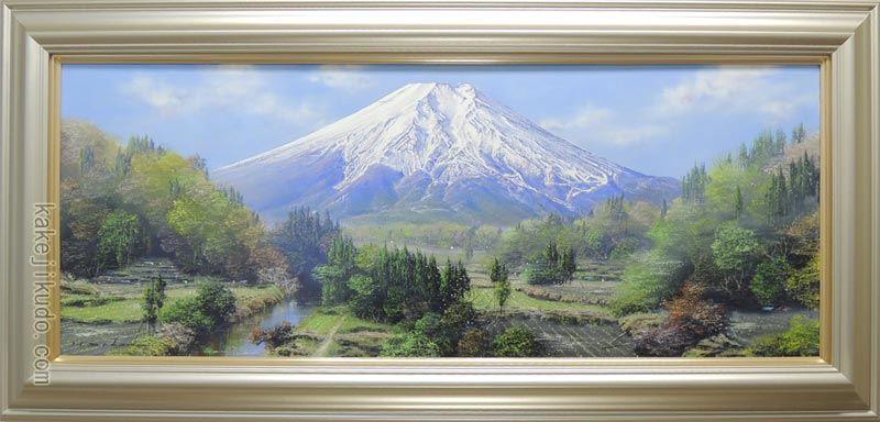 楽天市場】絵画 油絵 朝の港 （里中游） 送料無料 【肉筆】【油絵