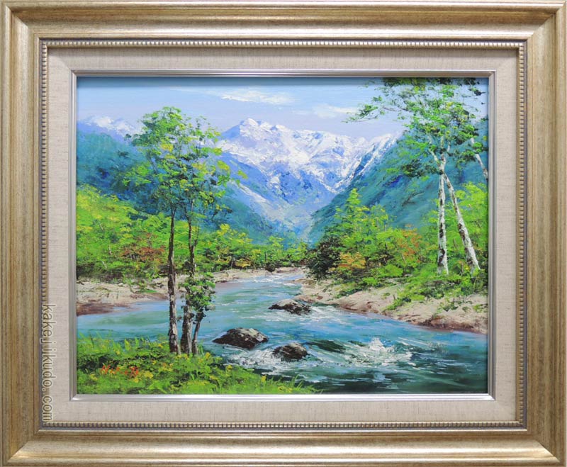 楽天市場】絵画 油絵 立山 （佐田光） 送料無料 【海・山】【肉筆