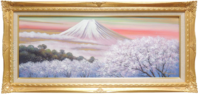 楽天市場】油彩画 岡本半三 「舞妓」 F3号 額付き 油絵 真筆 肉筆画