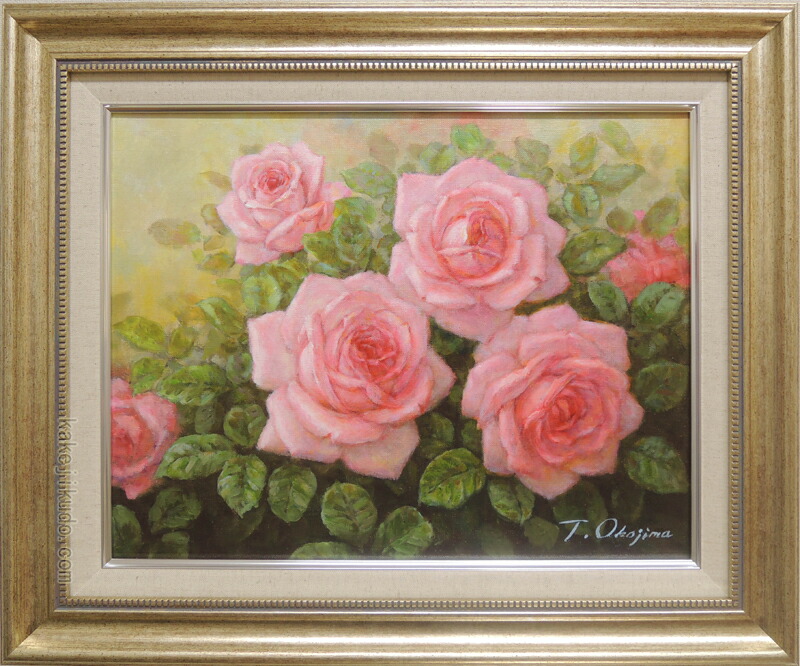 杉浦ミカ 油絵 絵画 薔薇 花の絵 杉浦ミカ 油絵 油彩 絵画 薔薇 バラの絵 花の絵 - メルカリ