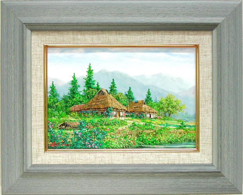 楽天市場】太田 孝『信州風景』油絵・油彩画 F6(6号) : 内田画廊