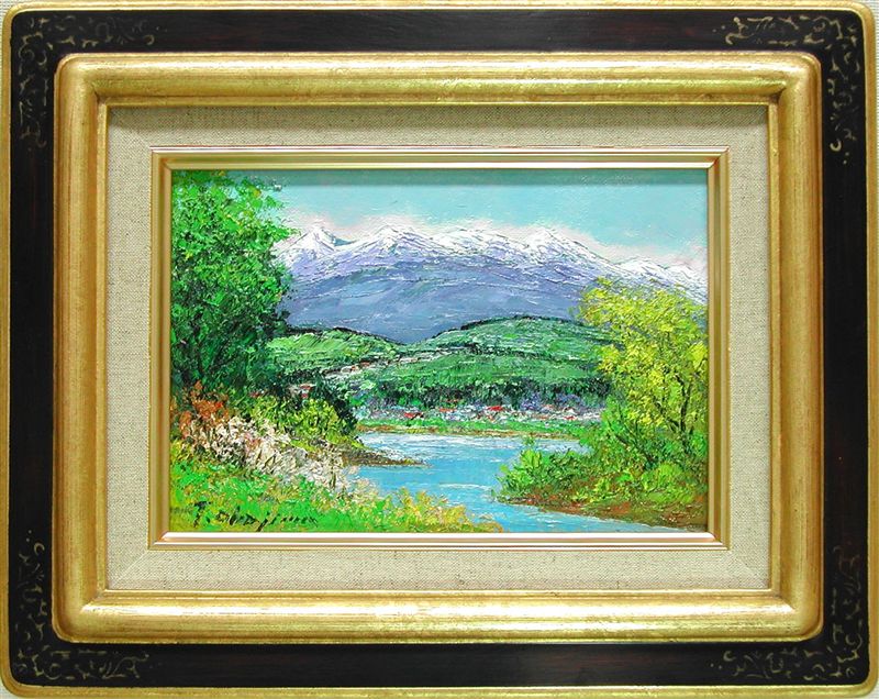 楽天市場】絵画（油絵） 八ヶ岳 （山口新平） 送料無料 【海・山