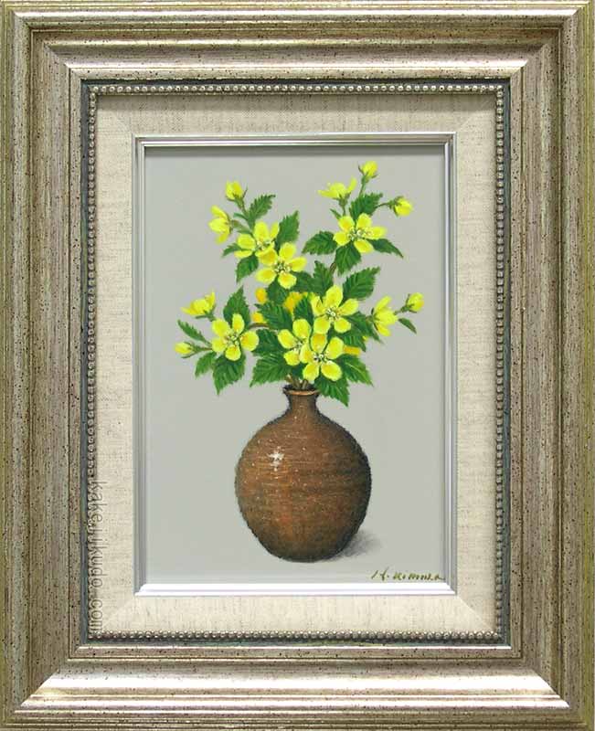 楽天市場】木村 茂『薔薇』油絵・油彩画 SМ（サムホール） : 内田画廊