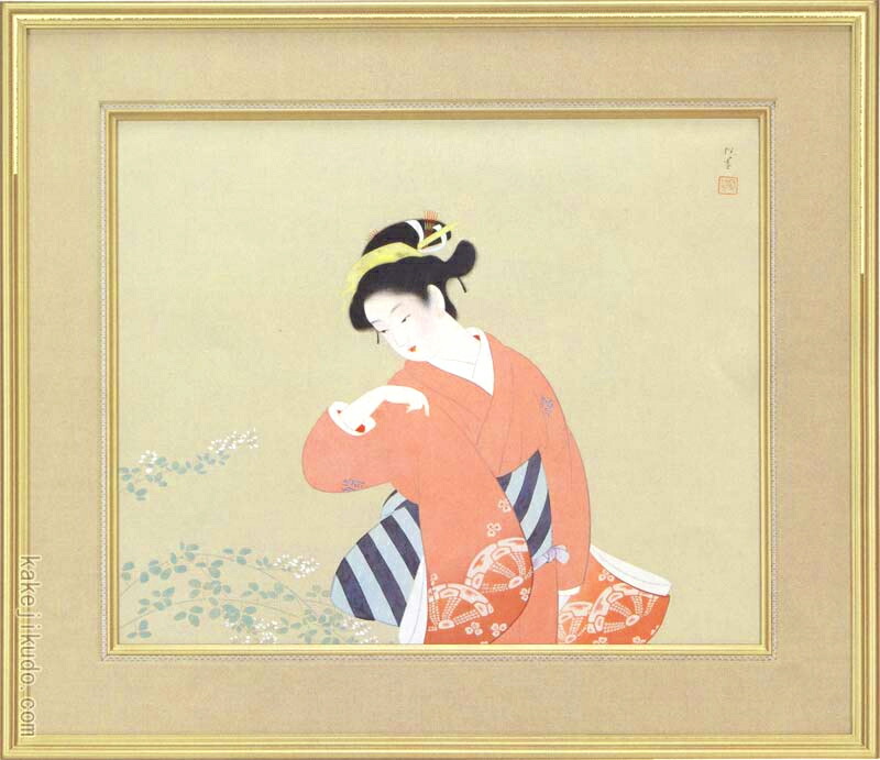 楽天市場】上村松園 絵画 『序の舞』 送料無料 【複製】【美術