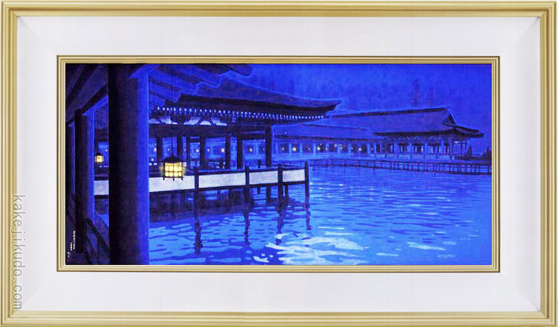 楽天市場】平山郁夫 絵画 薬師寺東塔 送料無料 【複製】【美術