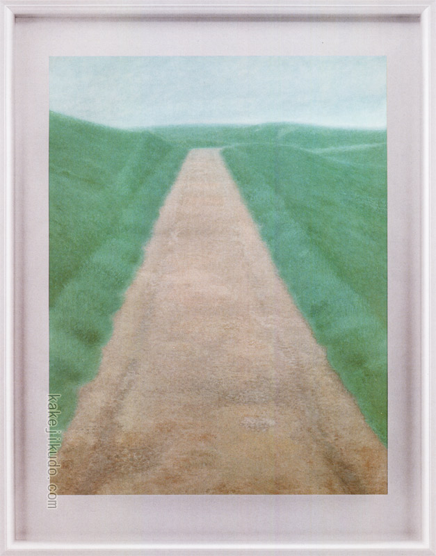 東山魁夷　絵画　道　送料無料　【複製】【美術印刷】【巨匠】【変型特寸】
