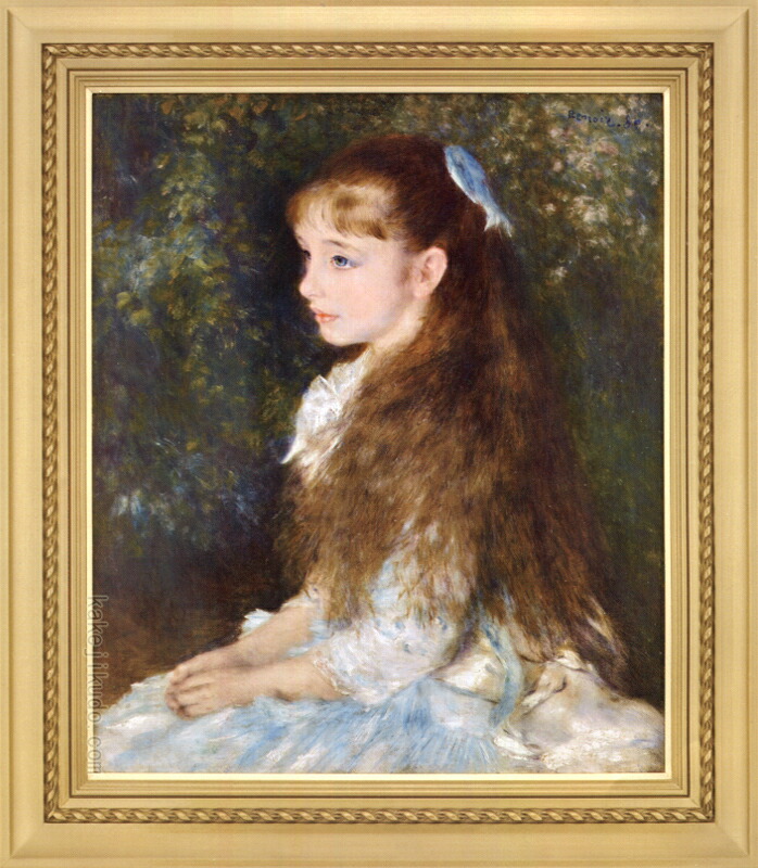 ルノアール　座せる浴女　絵画 壁掛け インテリア　 美術品 額装 0696.jpg