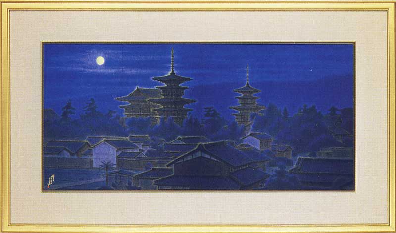楽天市場】平山郁夫 絵画 尾長鳥（6号） 送料無料 【複製