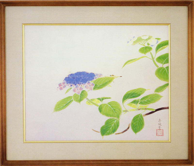 中村岳陵、晴れし海、希少画集画、新品高級額装付 Yahoo!オークション - 中村岳陵 浮舟 希少画集画 新品高級額装付
