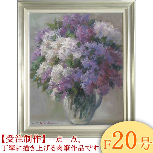 楽天市場】絵画 油絵 ばら F30号 （堀哲夫） 送料無料 【肉筆】【油絵