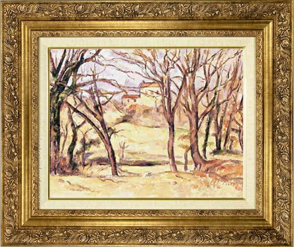 楽天市場】セザンヌ 絵画 エスタックの岩 P10号 送料無料 【複製