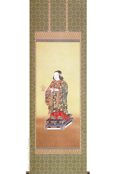 楽天市場】掛け軸 掛軸 聖徳太子聖徳太子(榎本 東山)送料無料 代引き