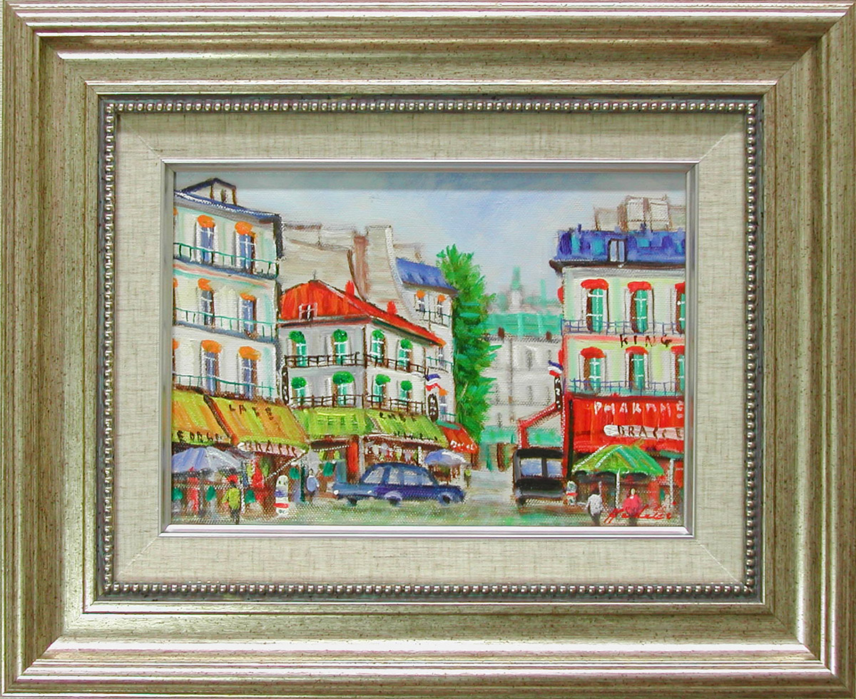 絵図 油画 雄弁な曲がりかどフランスの首都 松原秀樹 貨物輸送無料 サイン 油絵 外国の風景 合計殿堂 Arcprimarycare Co Uk