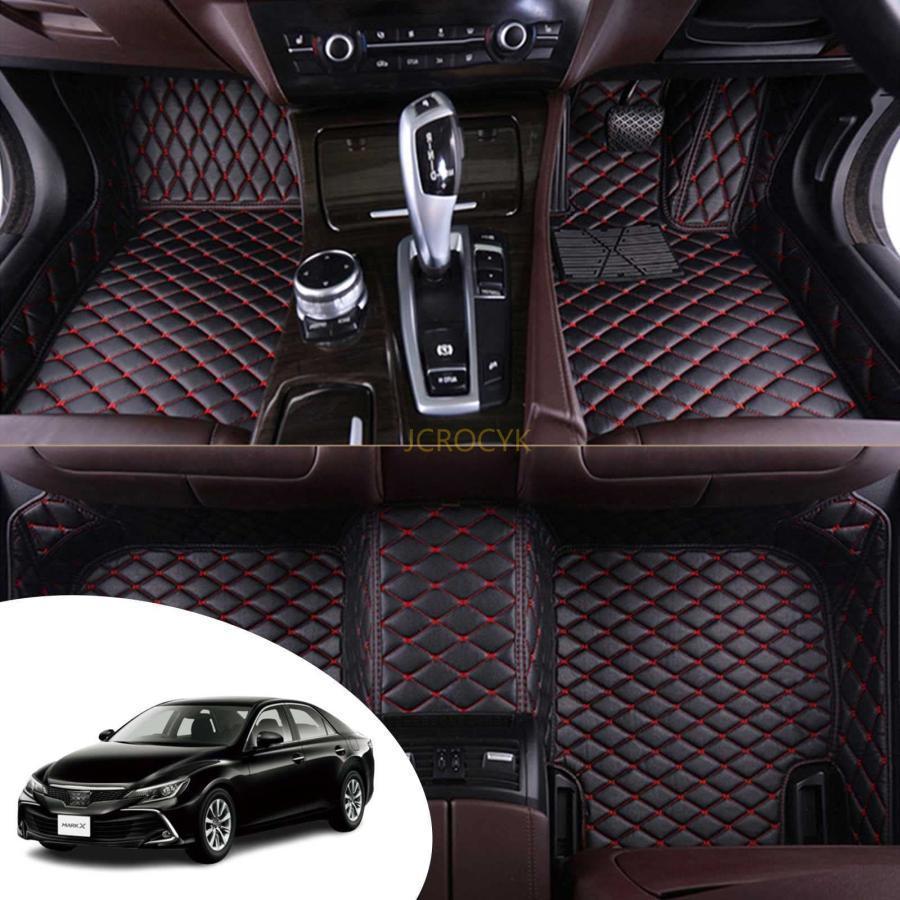 トヨタ マーク Mark X 120系130系 フロアマット 品質保証 PUレザーフロアマット 車種専用設計 Mark X 2007-2016 カーマットカスタム車の
