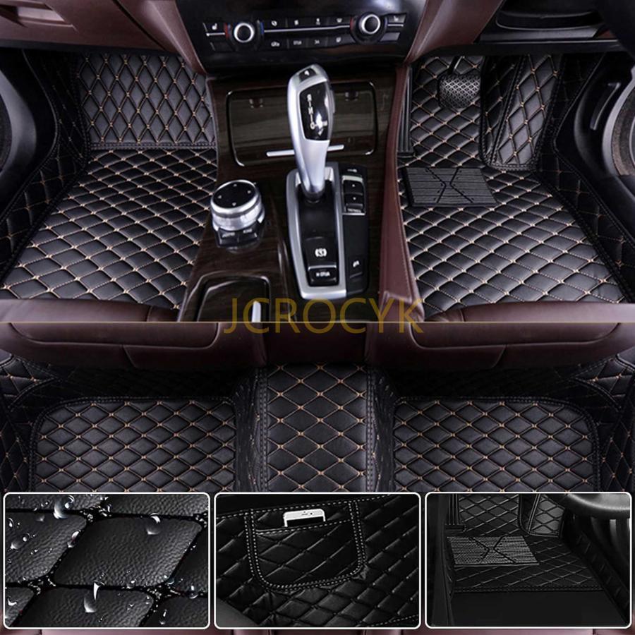 メルセデスベンツ EQB X243型 / EQC N293型 / EQA H243型 フロアマット 車種専用設計 3Dフロアマット PUレザー素材 カーマット 防水仕様｜sanmibest
