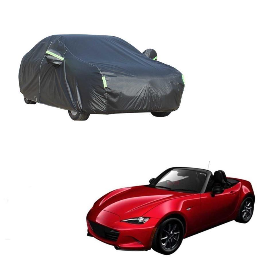 車カバーボディカバー マッダ ロードスター ND5RC 2015年5月?現行 専用 全天候型保護カーカバー防水性ボディー車カバー絶縁自動車カバー