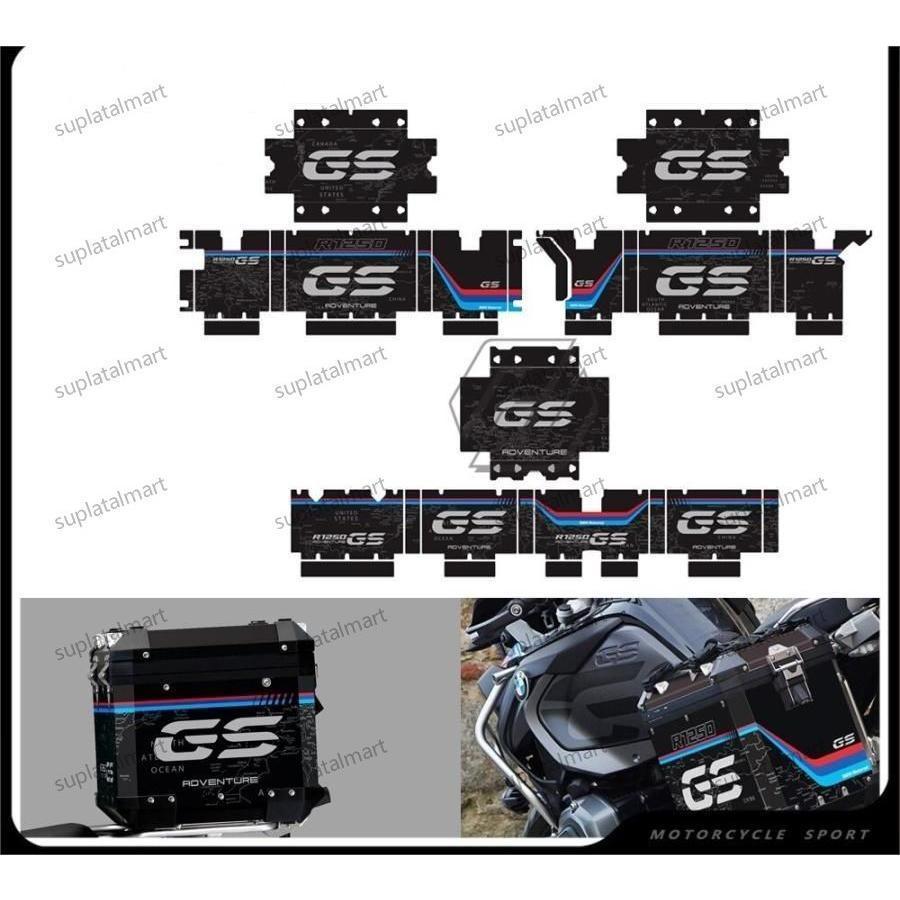 高品質バイク オートバイ サイドケース パニアケース サイドボックス デカール ステッカー BMW R1200GS R1250GS アドベンチャー