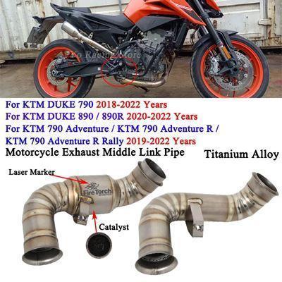 エキゾーストカスタムチタンマフラーリ KTM デューク 790 890 890Rアドベンチャーラリー18-22 バイクパーツ 部品 互換品 カスタム 25,130円