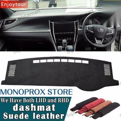 トヨタ ハリアー 60系 XU60 G3 ダッシュボード マット スエード レザー ダッシュマット ブラック