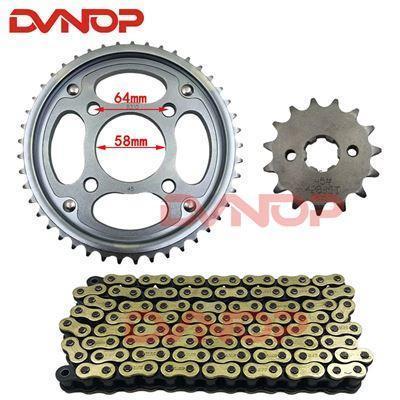 バイク ホンダ 428 WH125-11 CBF125 CBF SDH125-51用 フロントリアチェーンスプロケット125 H 122L 15T/45T