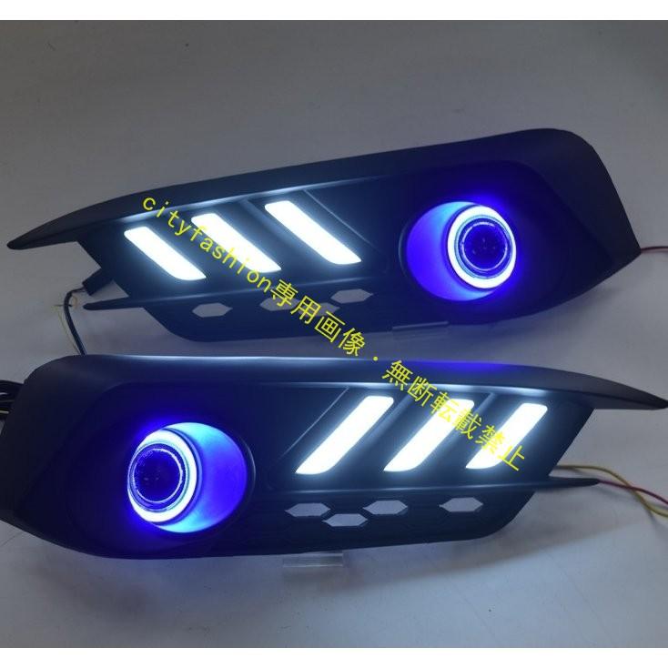HONDA ホンダ CIVIC シビック FCシビック LED イカリング プロジェクター ディライト LEDウィンカー フォグランプカバー一体型｜sanmibest 13,272円