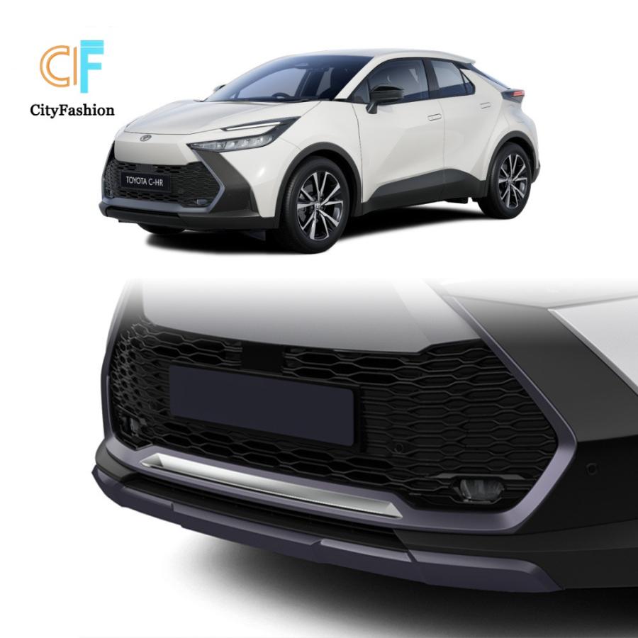 適用車種 2024 トヨタ C-HR カスタム フロントバンパー専用 衝突防止 トリム ストリップ C-HR専用 明るい状態 アクセサリー