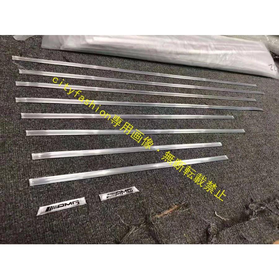 ベンツ W463 Gクラス 2004-2020 スタイル シルバー ボディー サイドモール G350d/G320/G500/G550/G55/G63/G65 BRABUS 10P
