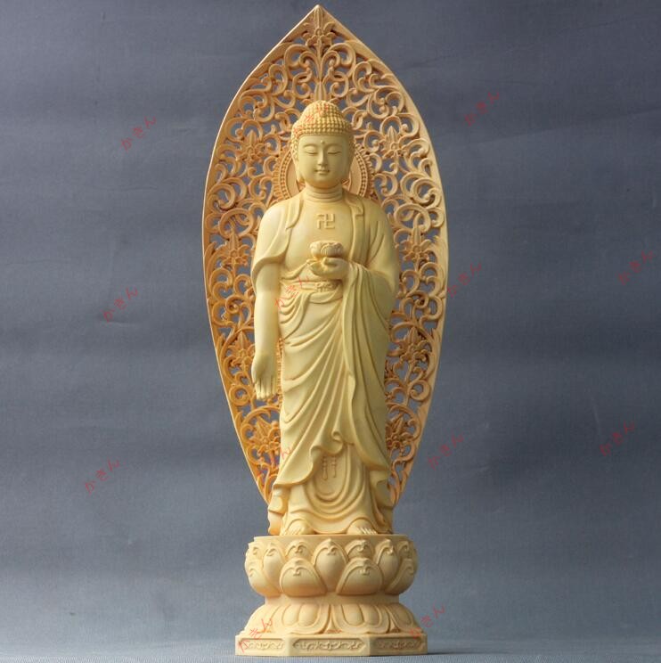 最高級 木彫り 仏像 愛染明王座像 一刀彫 天然木檜材 彫刻 仏教工芸 最高級 木彫仏像 双頭愛染明王座像 一刀彫 天然木檜材 彫刻 仏教