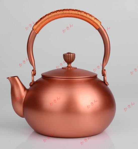 超人気☆手作り☆湯沸かし☆やかん☆純紫銅製☆茶道具☆緑茶、飲茶、煎茶、急須