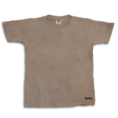 ヘンプコットンTシャツ（半袖）【無地】草木染め梅鼠（うめねずみ）メンズ レディース ユニセックス 男女兼用 日本製 手染め