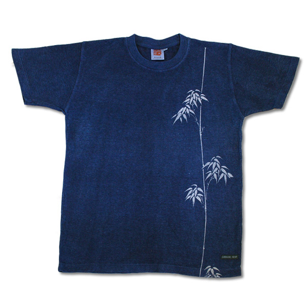 【楽天市場】ヘンプコットンTシャツ（半袖）【無地】藍染め メンズ 