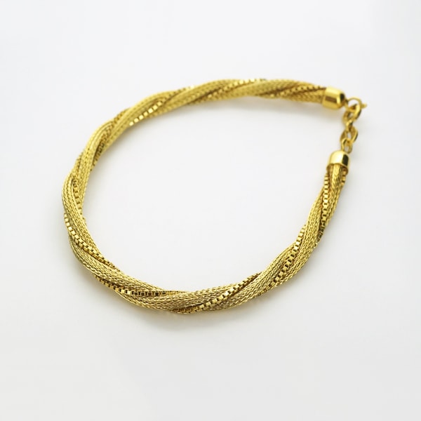 【限定1点】 K18 イエローゴールド ブレスレット イタリア製 【KSBR17503】ブレスレット ゴールド 18k 18金 レディース ジュエリー ギフト プレゼント｜ジュエリー柿屋