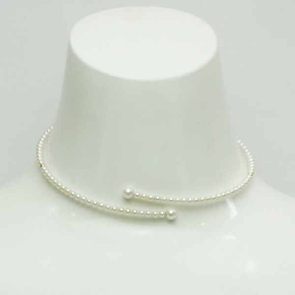 【限定1点】 K14 イエローゴールド 淡水 パール ネックレス 日本製 【KSNE13514】ネックレス 真珠 ゴールド 14k 14金 レディース ジュエリー ギフト プレゼント｜ジュエリー柿屋 42,900円