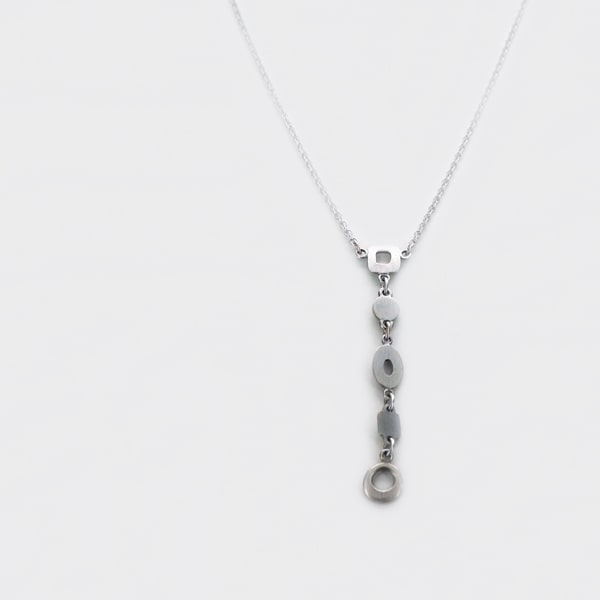 【限定1点】 K18 ホワイトゴールド プチネックレス 日本製 【KSPT19101】ネックレス ペンダント ゴールド 18k 18金 レディース ジュエリー ギフト プレゼント｜ジュエリー柿屋