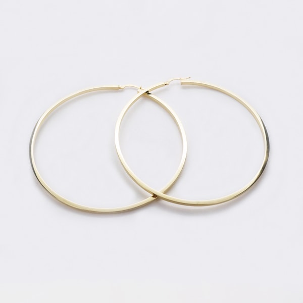 【限定1点】 K18 イエローゴールド フープピアス イタリア製 【TKPI45401】 ピアス フープ ゴールド 18k 18金 レディース ジュエリー ギフト プレゼント