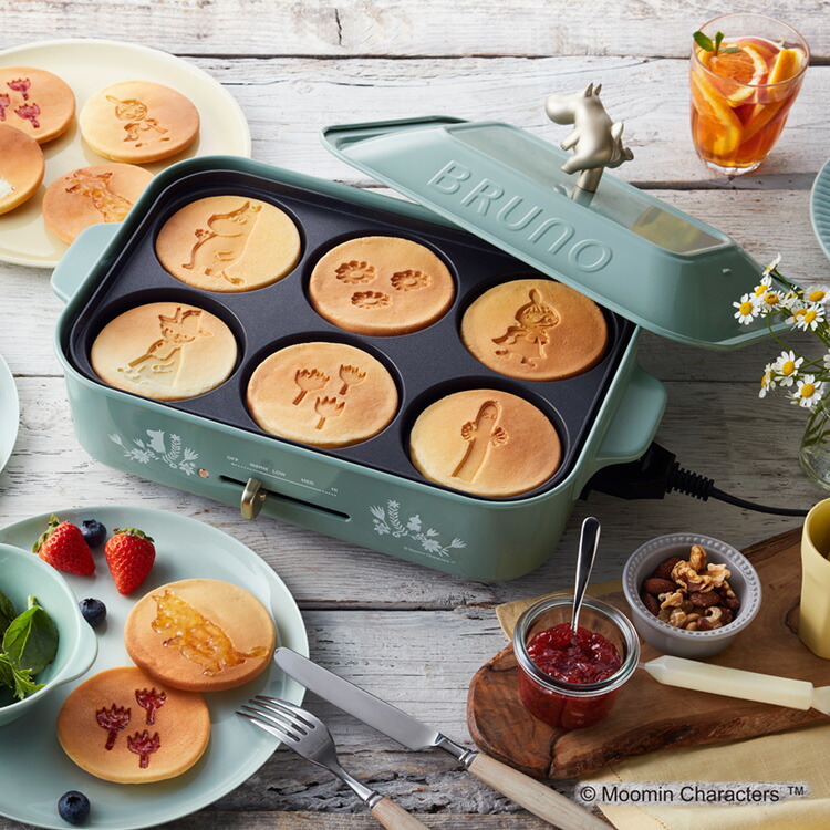 ギフト たこ焼き器 Bruno 数量限定レシピ本プレゼント 北欧 レトロ ブルーノ ムーミン 食器 焼肉 Bruno プレート 引っ越し祝い たこ焼き器 キッチン家電 コンパクトホットプレート ブルーノ おしゃれ家電 結婚祝い 限定 一人用 鍋 かわいい プレゼント誕生日